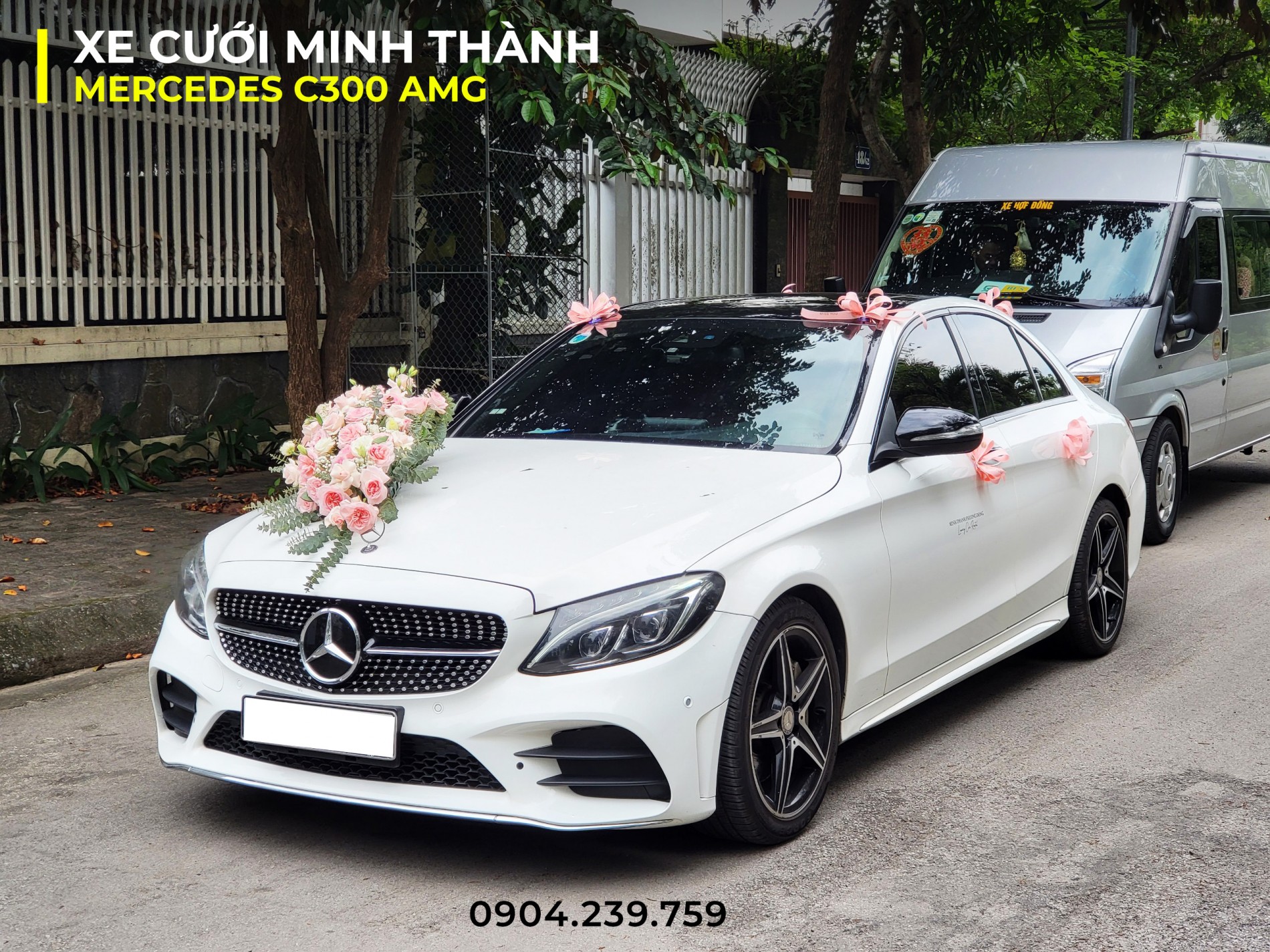 Cho thue xe cuoi Mercedes C300 tai Hai Phong