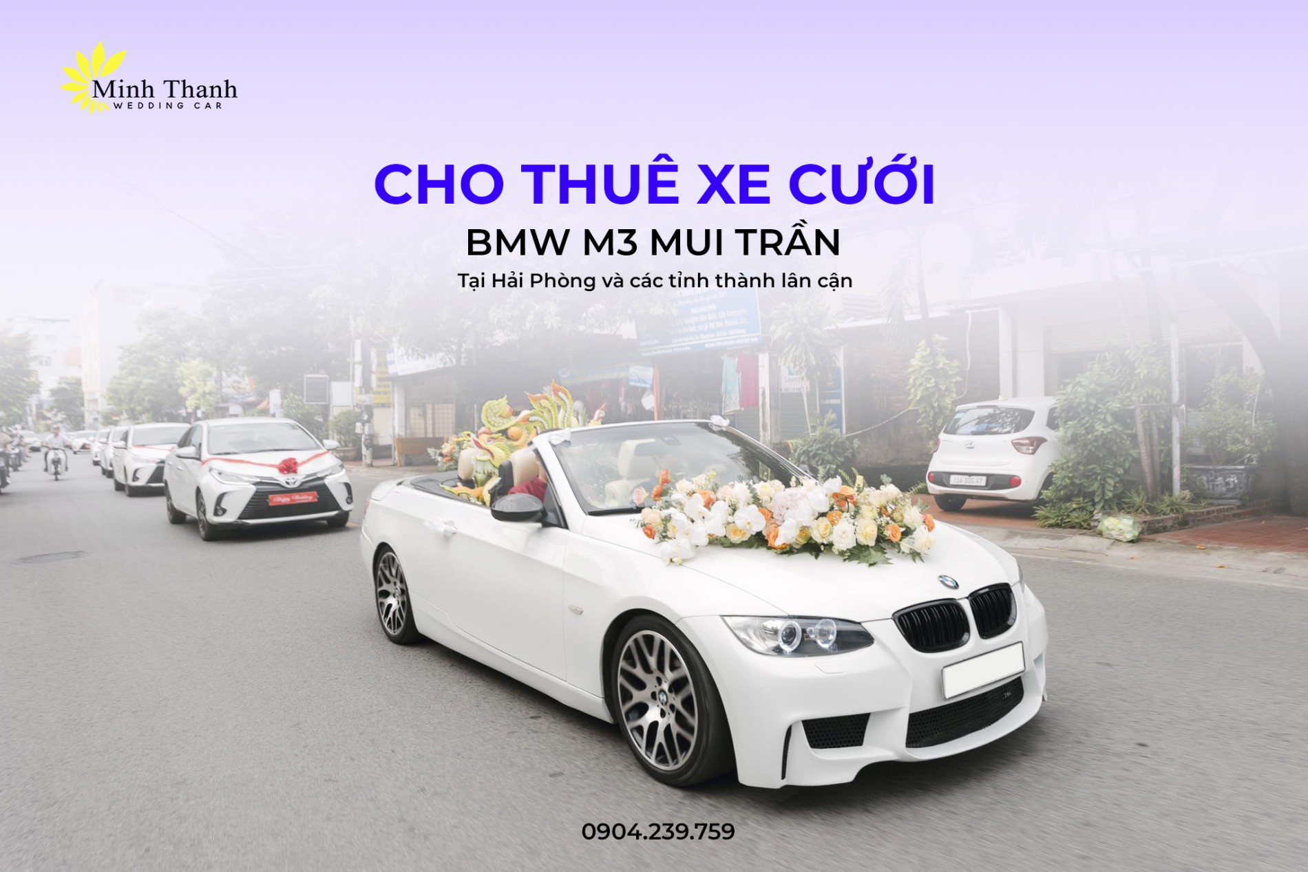 Cho thue xe cuoi mui tran tai Hai Phong
