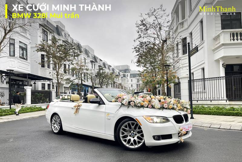 Đám cưới xe cưới BMW mui trần tại Lê Lai - Hải Phòng