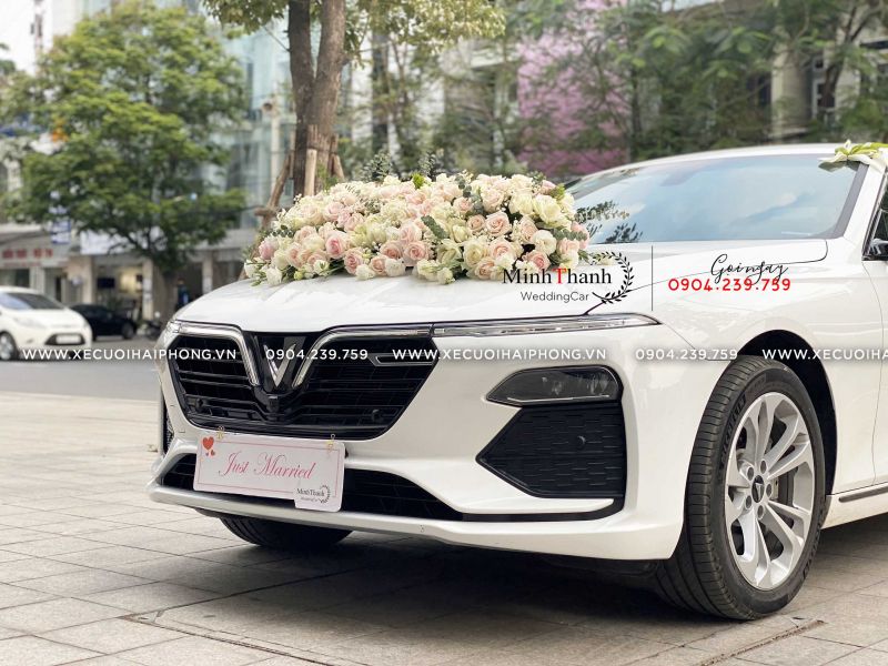 Giá thuê xe cưới Vinfast tại Hải Phòng là bao nhiêu?