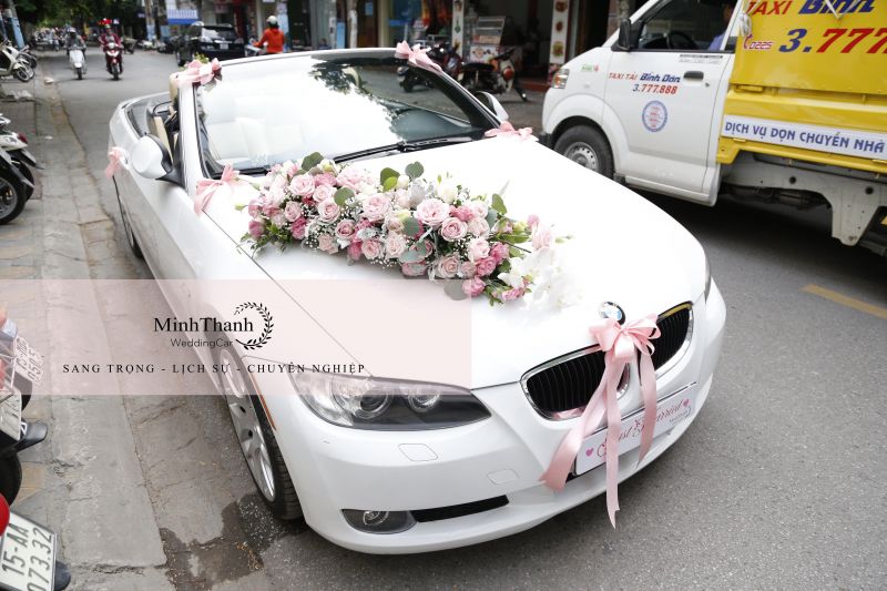 Phản hồi của cô dâu Ngọc Anh - chú rẻ Quang Tuấn về trải nghiệm thuê xe cưới tại Minh Thành